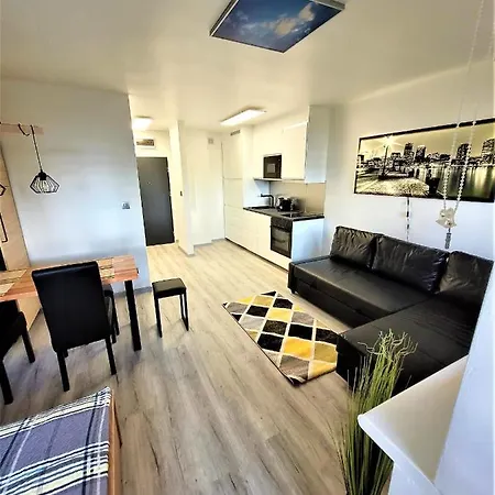 Z Balkonem Mewy, Klimatyzacja Apartment Gliwice